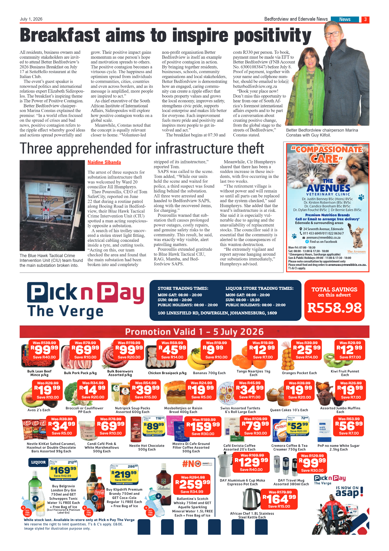 Bedfordview and Edenvale 1 July 2026 page 3
