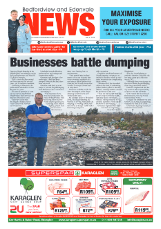 Bedfordview and Edenvale 1 July 2026