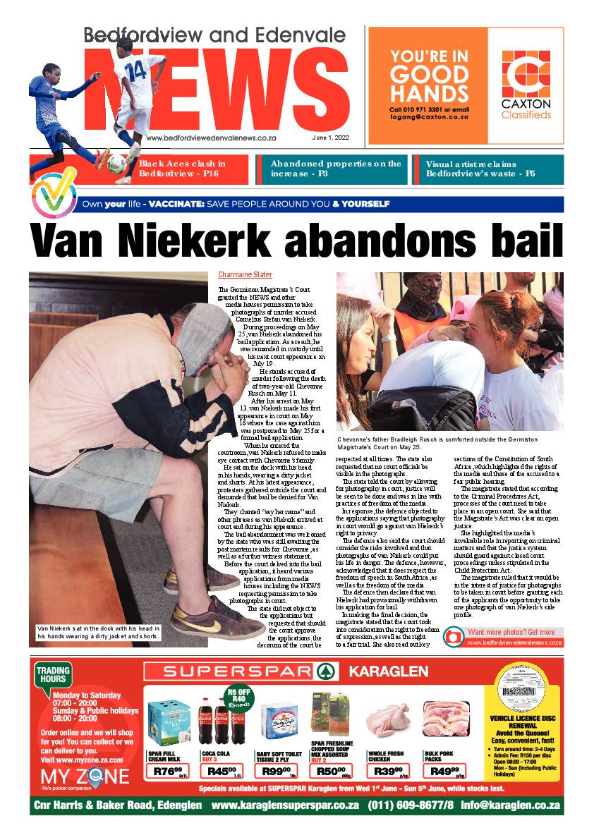 Bedfordview and Edenvale 1 June  2022 page 1
