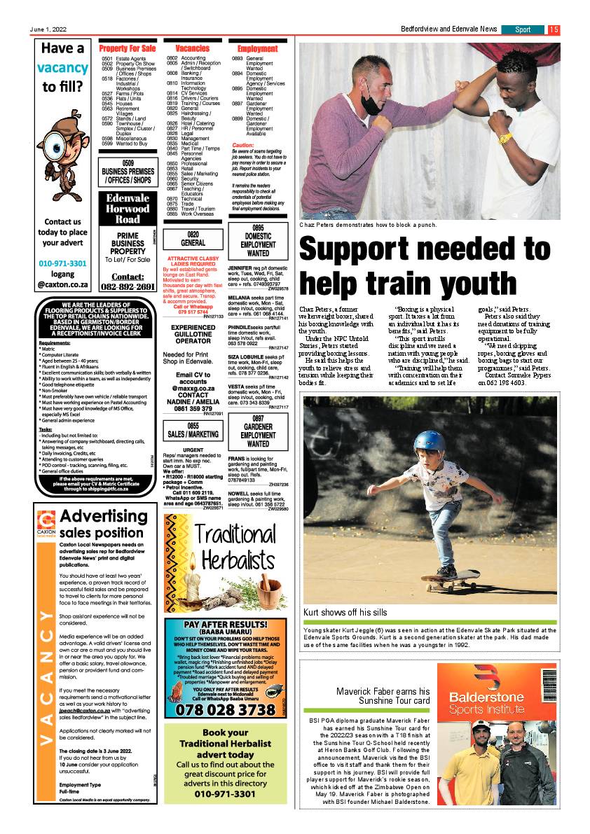 Bedfordview and Edenvale 1 June  2022 page 15