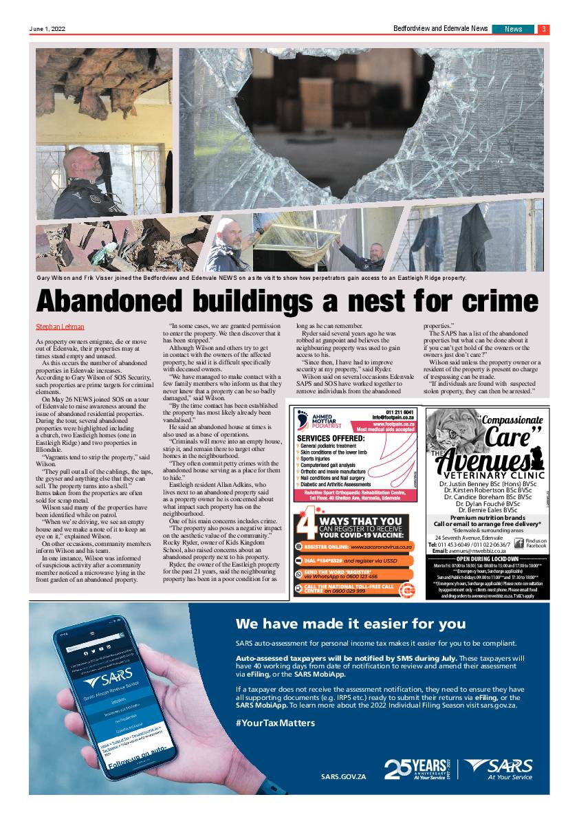 Bedfordview and Edenvale 1 June  2022 page 3