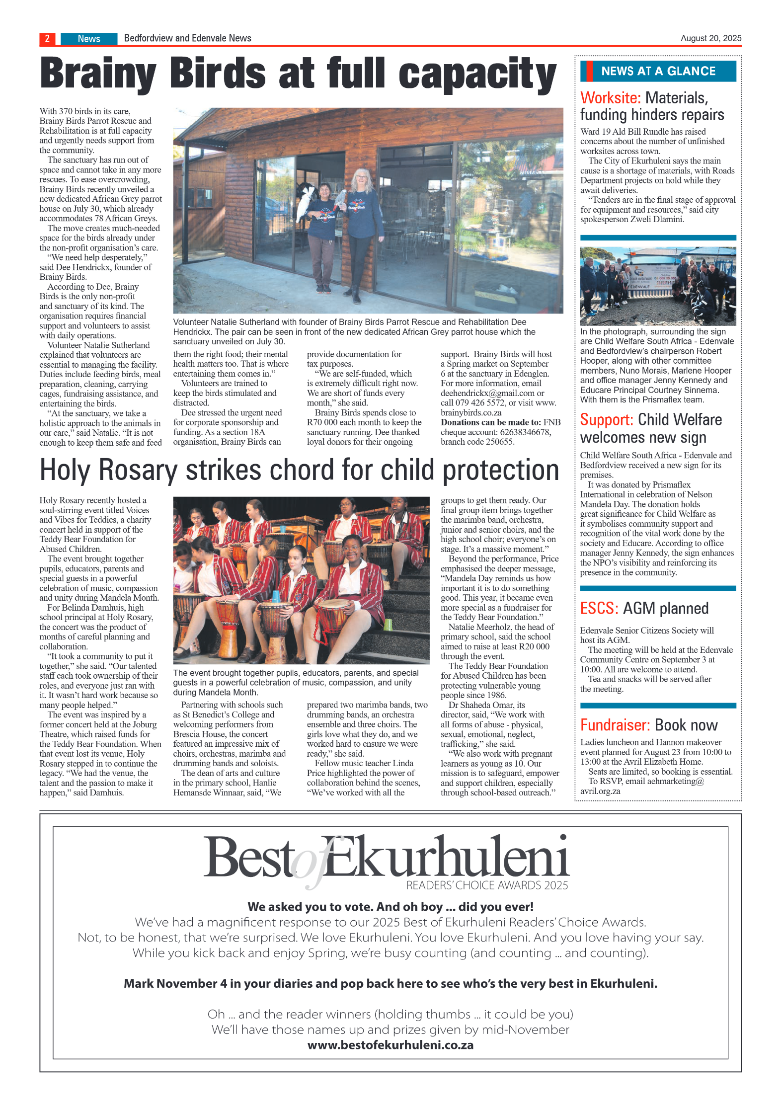 Bedfordview and Edenvale 20 August 2025 page 2