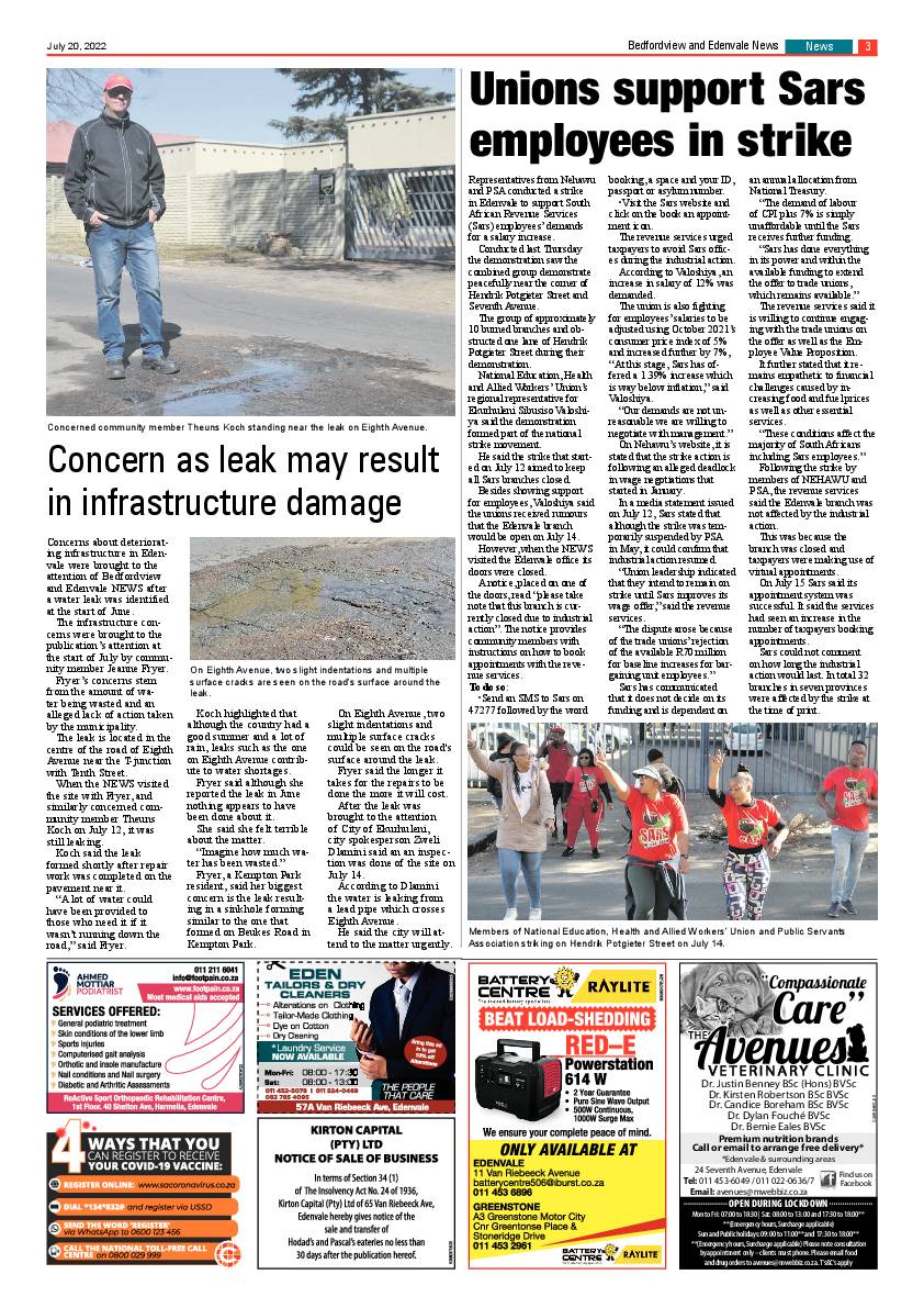 Bedfordview and Edenvale 20 July 2022 page 3
