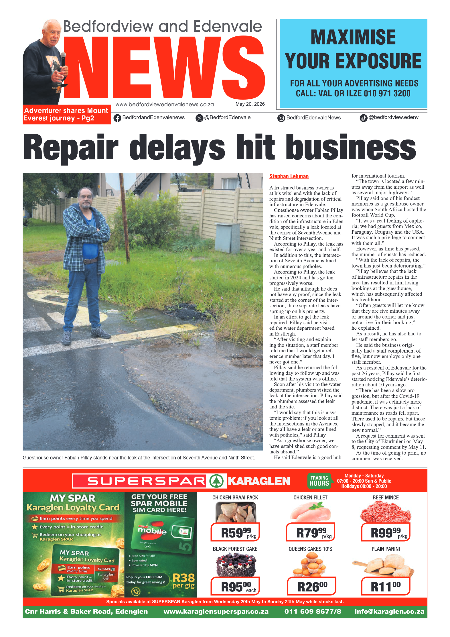 Bedfordview and Edenvale 20 May 2026 page 1