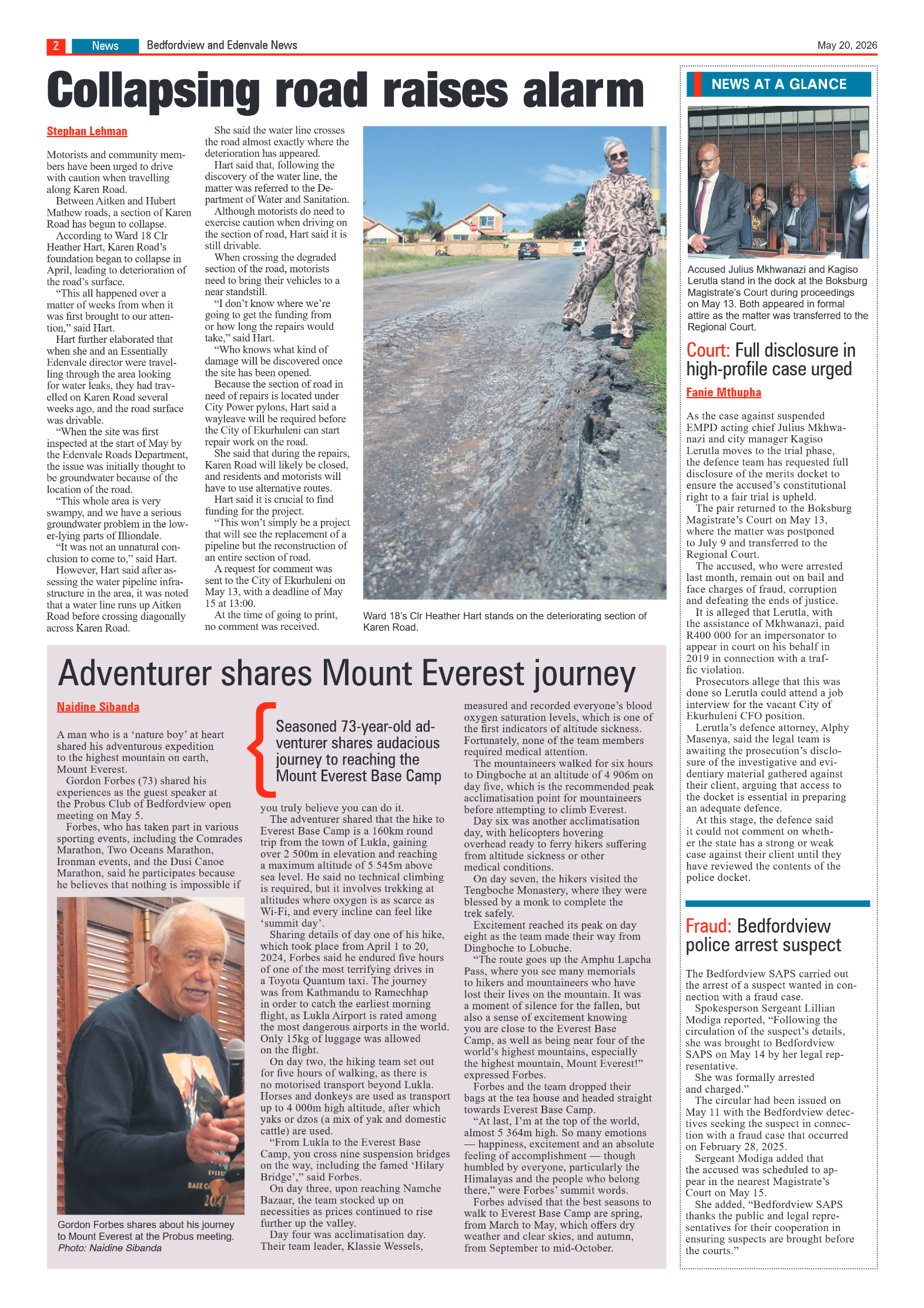 Bedfordview and Edenvale 20 May 2026 page 2