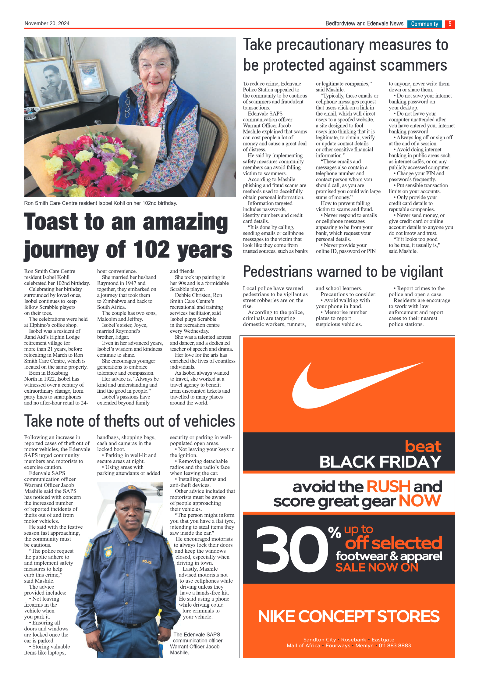 Bedfordview and Edenvale 20 November 2024 page 5