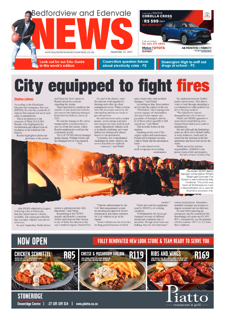 Bedfordview and Edenvale 20 September 2023 page 1