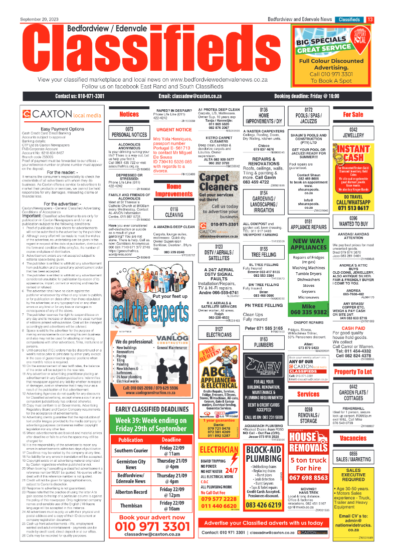 Bedfordview and Edenvale 20 September 2023 page 21
