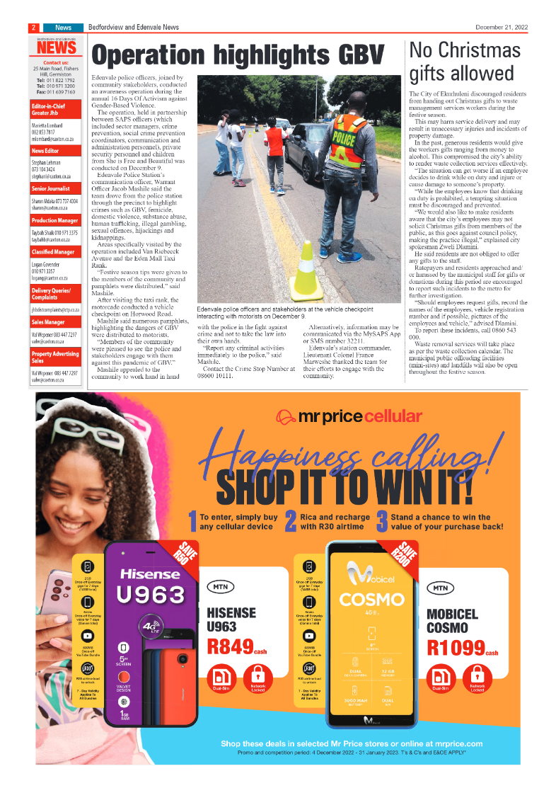 Bedfordview and Edenvale 21 Dec 2022 page 2