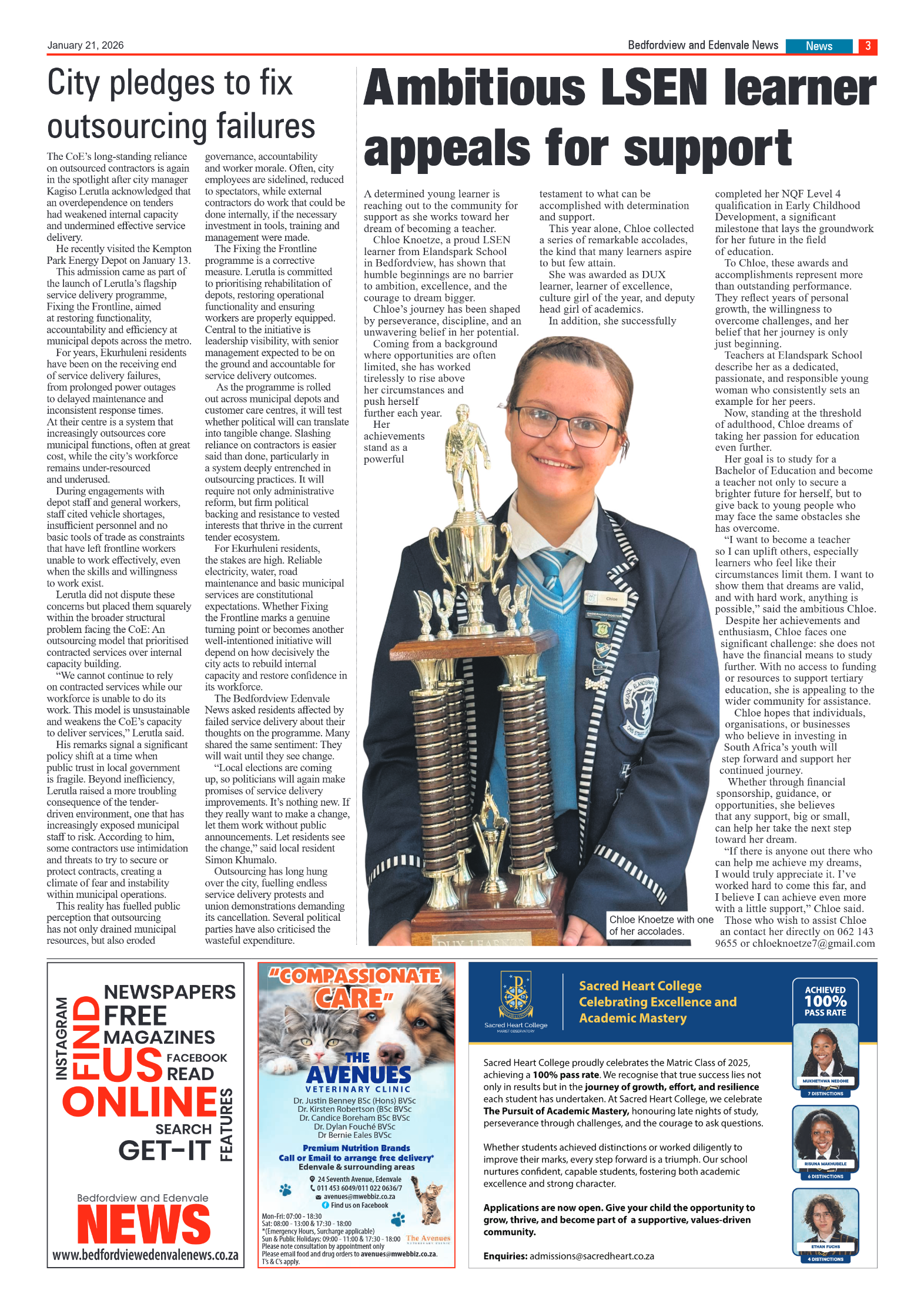Bedfordview and Edenvale 21 January 2026 page 3