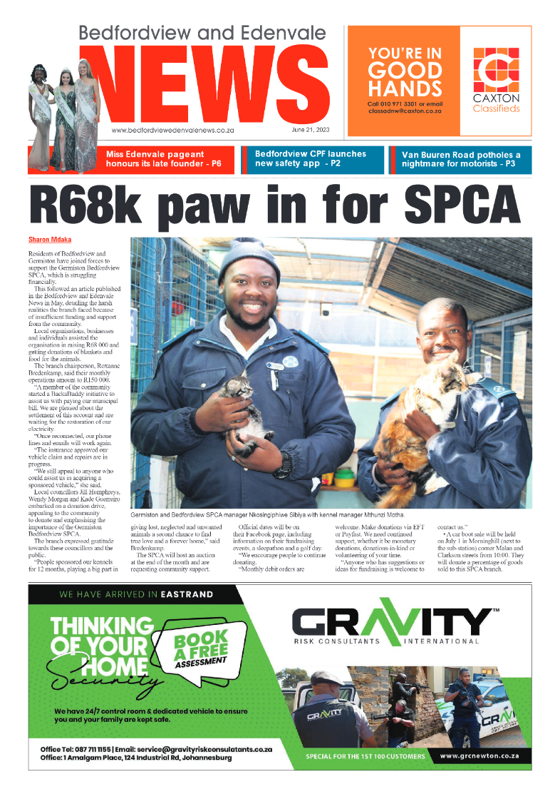 Bedfordview and Edenvale 21 June 2023 page 1