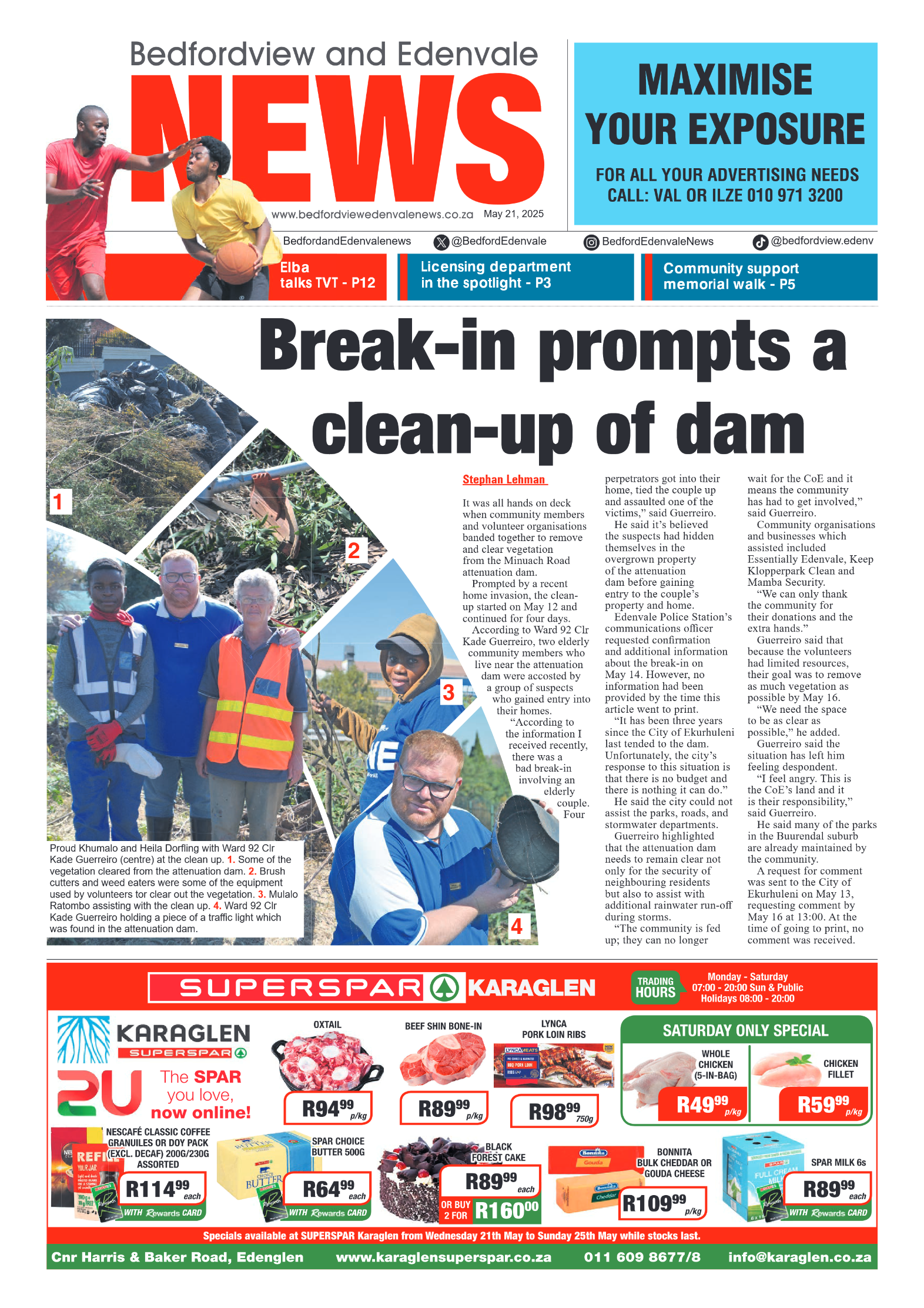 Bedfordview and Edenvale 21 May 2025 page 1