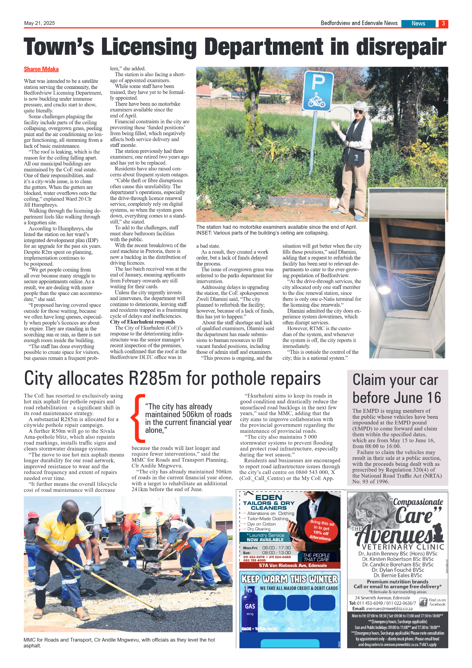 Bedfordview and Edenvale 21 May 2025 page 3
