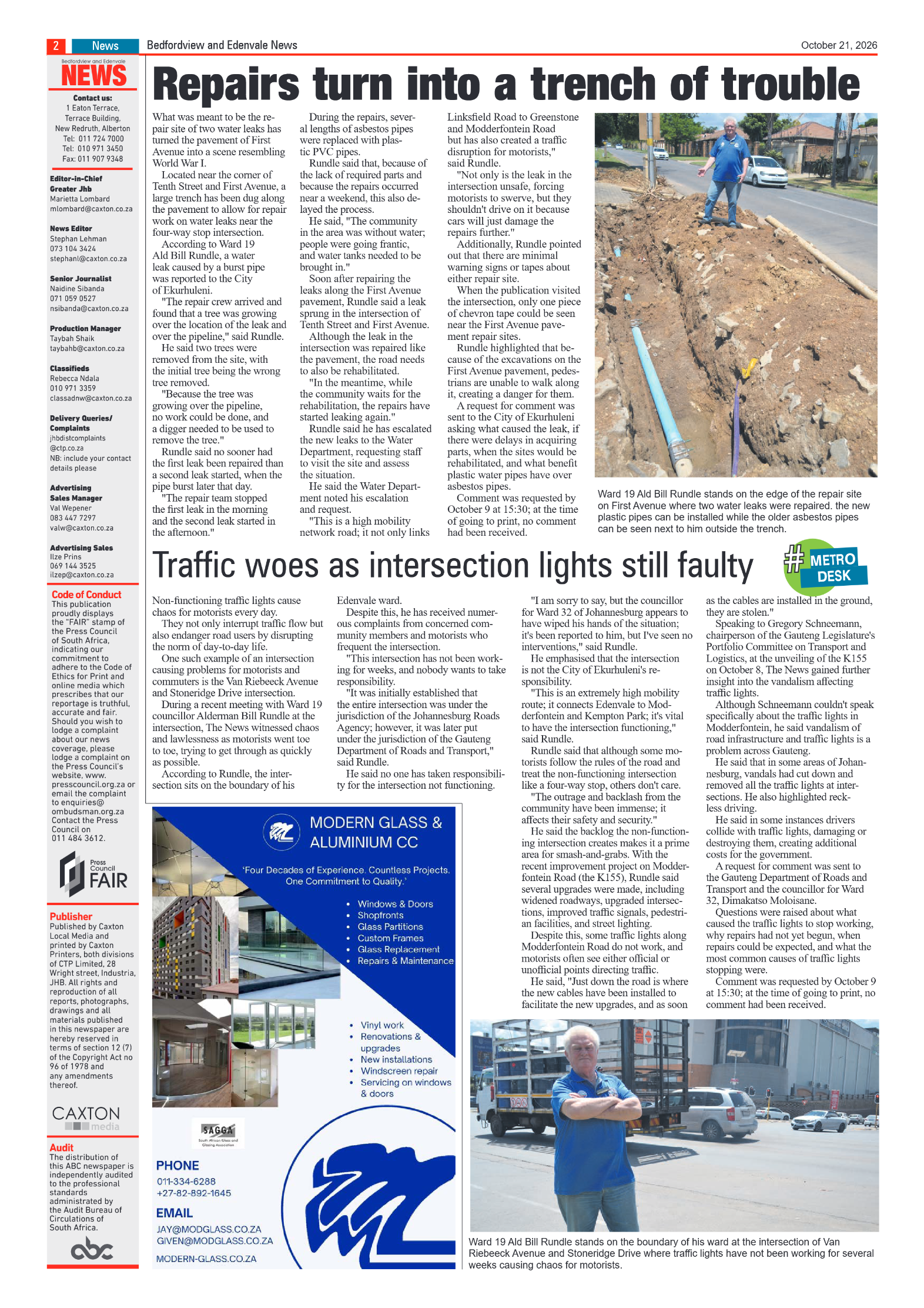 Bedfordview and Edenvale 21 October 2026 page 2