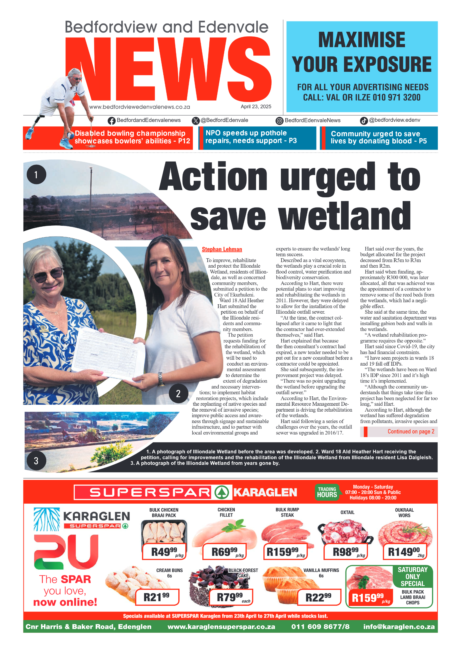 Bedfordview and Edenvale 22 April 2025 page 1