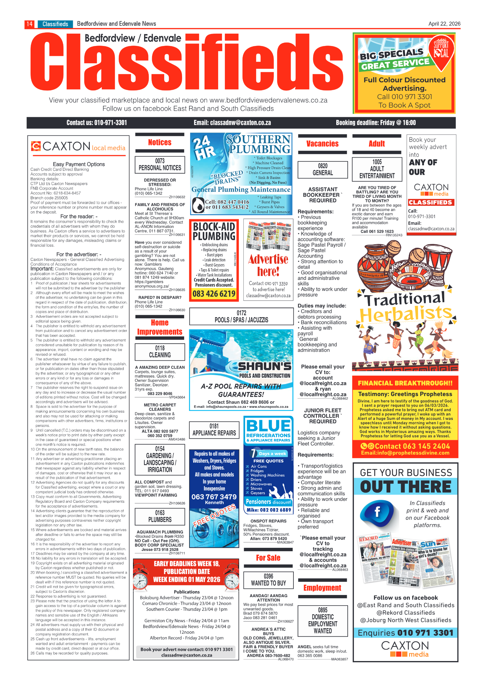 Bedfordview and Edenvale 22 April 2026 page 10