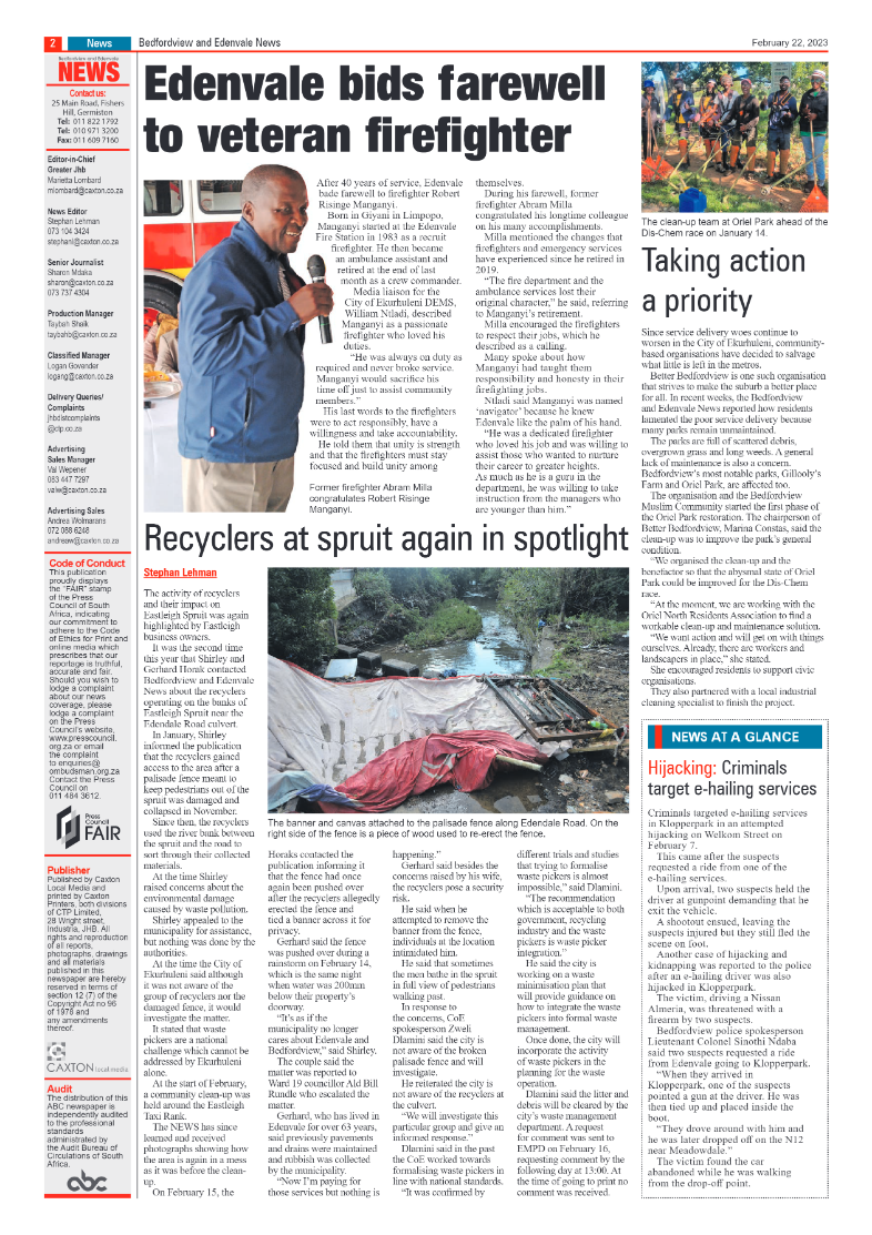Bedfordview and Edenvale 22 February 2023 page 2