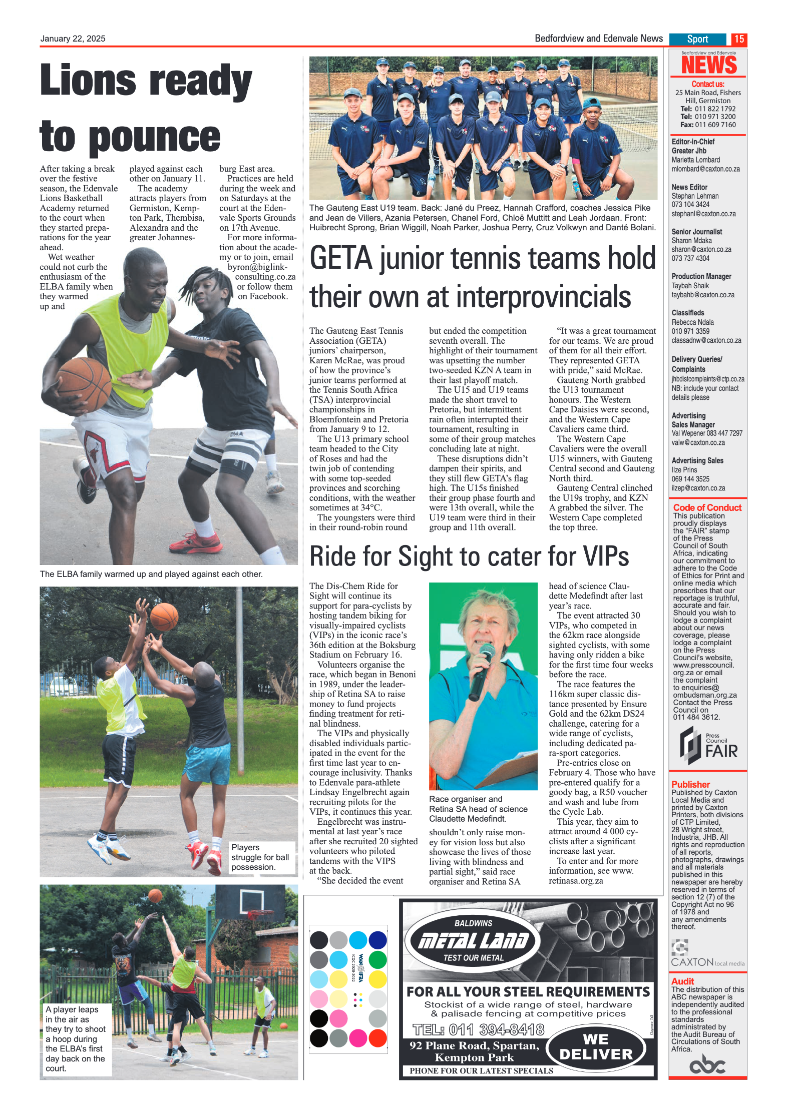 Bedfordview and Edenvale 22 January 2025 page 15