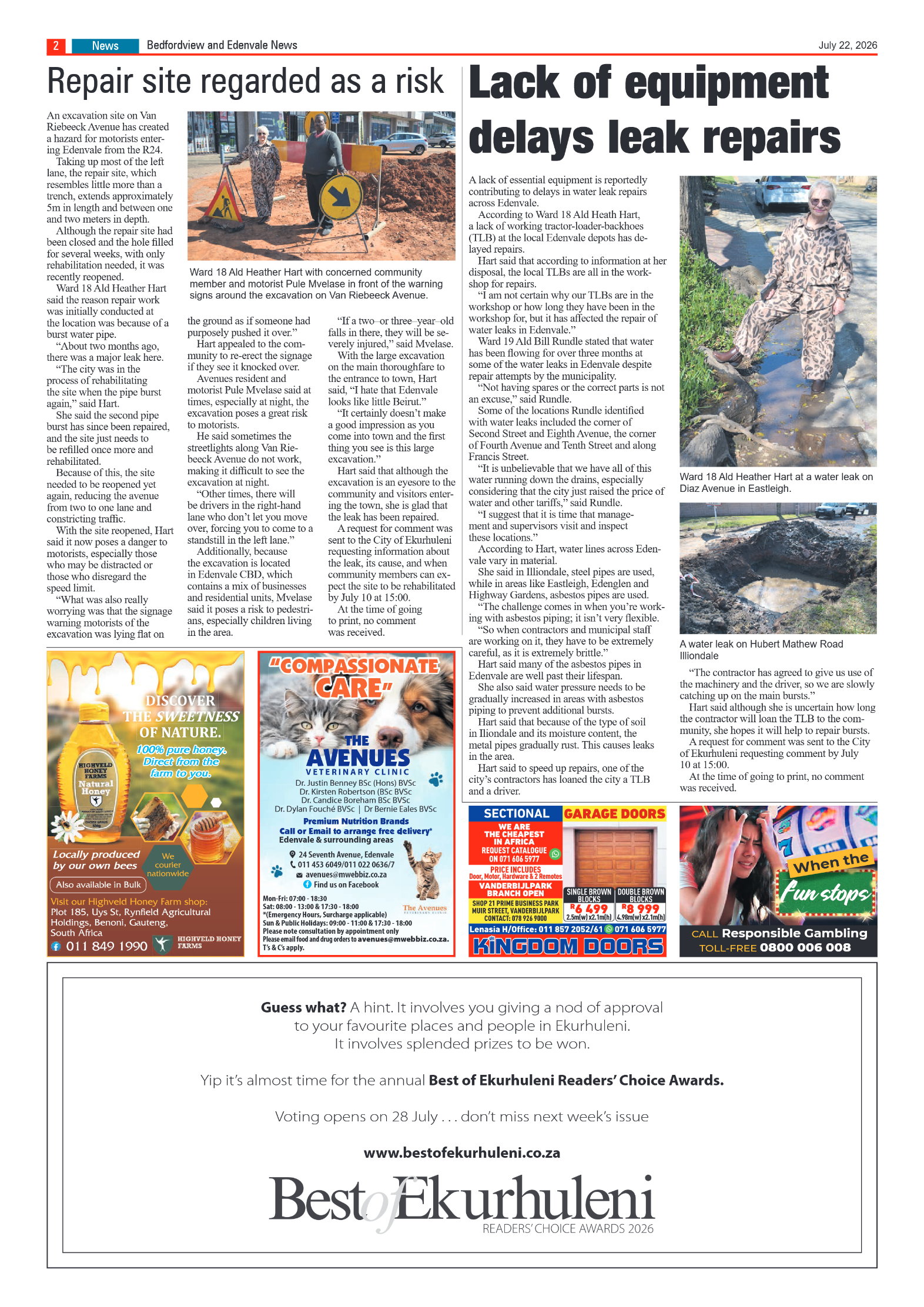 Bedfordview and Edenvale 22 July 2026 page 4