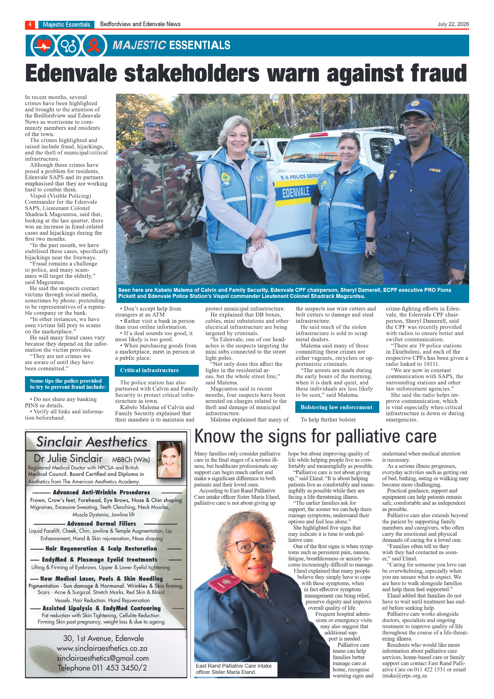 Bedfordview and Edenvale 22 July 2026 page 6