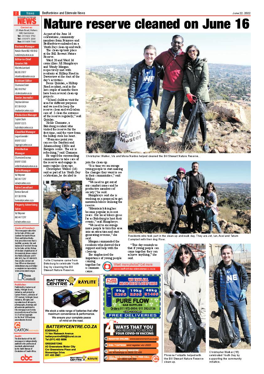 Bedfordview and Edenvale 22 June  2022 page 2