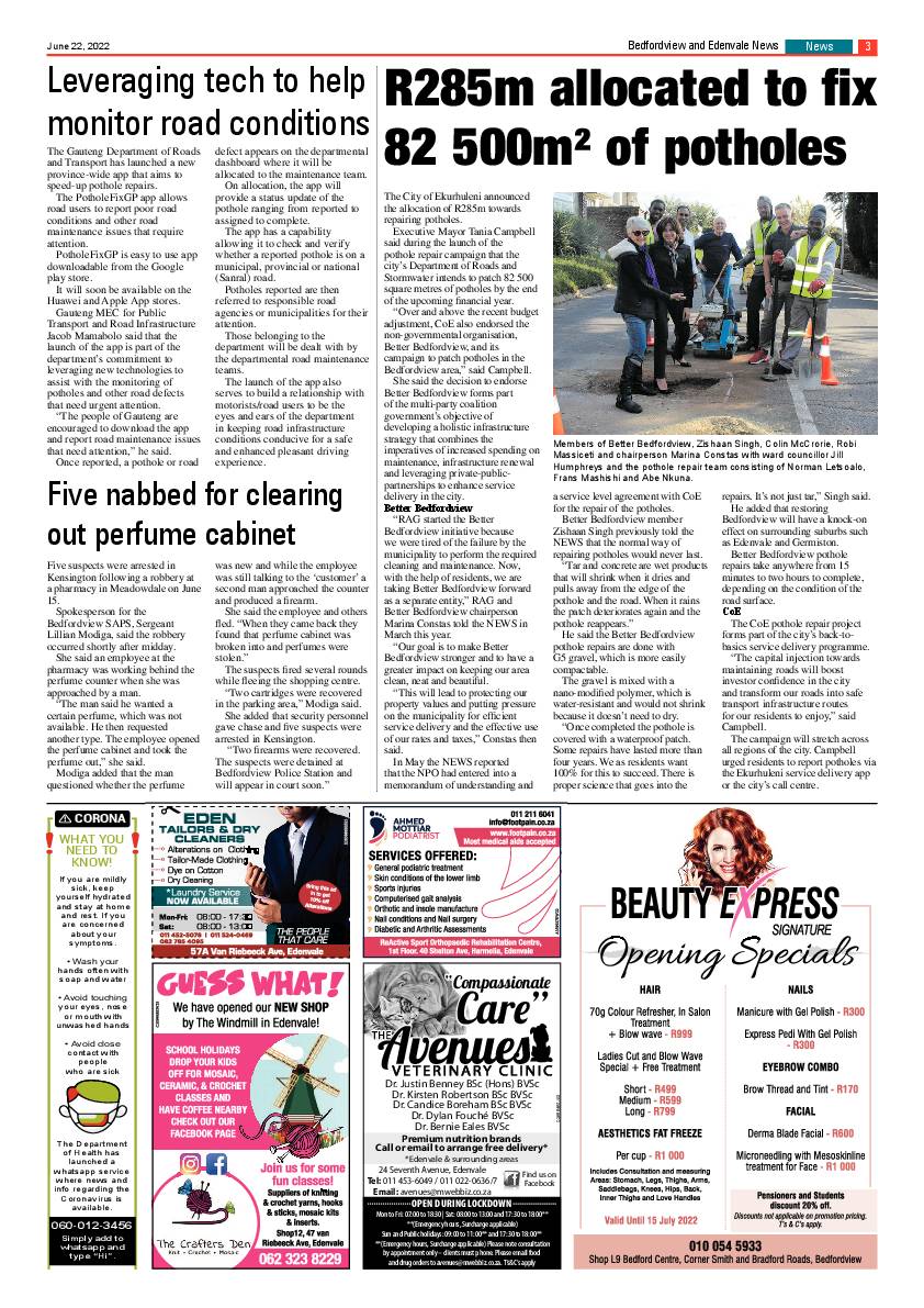 Bedfordview and Edenvale 22 June  2022 page 3