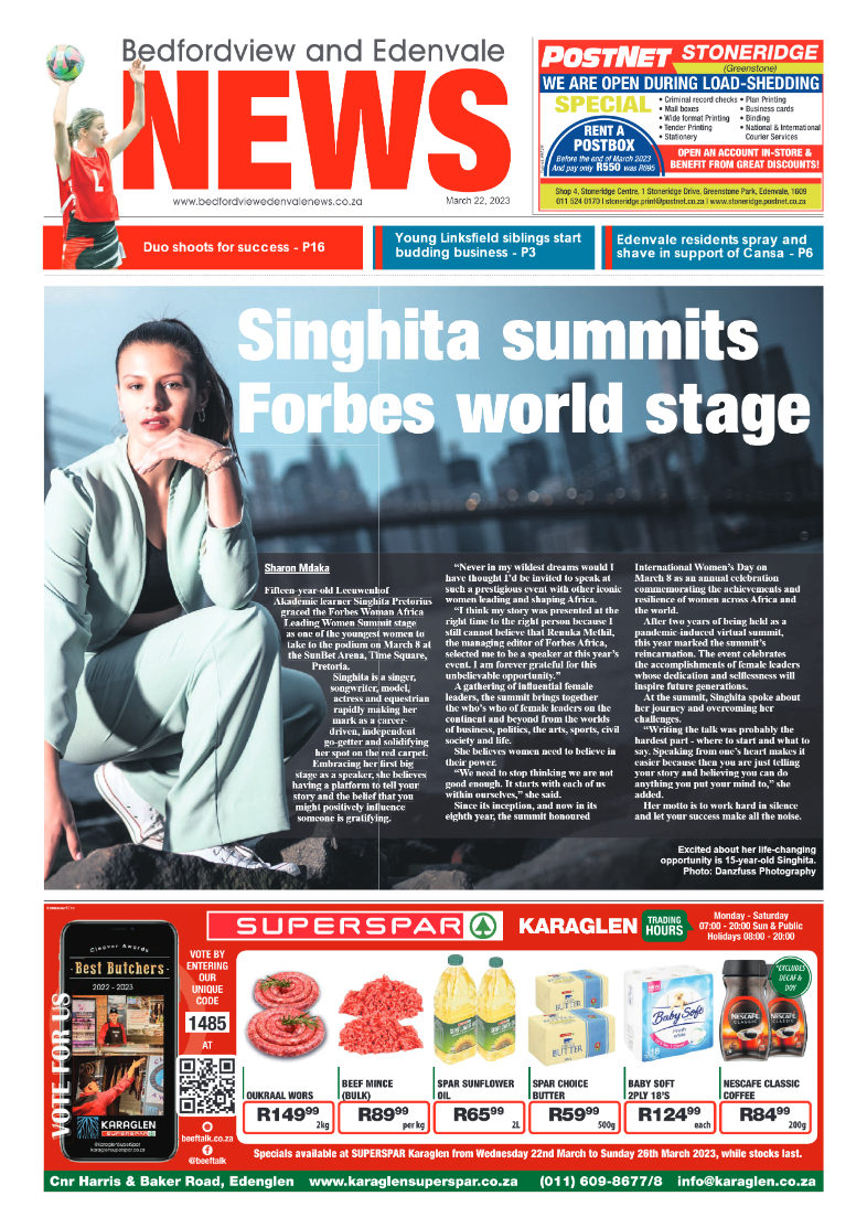 Bedfordview and Edenvale 22 March 2023 page 1
