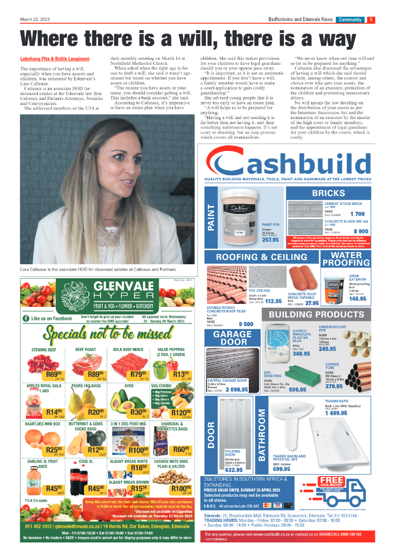 Bedfordview and Edenvale 22 March 2023 page 5