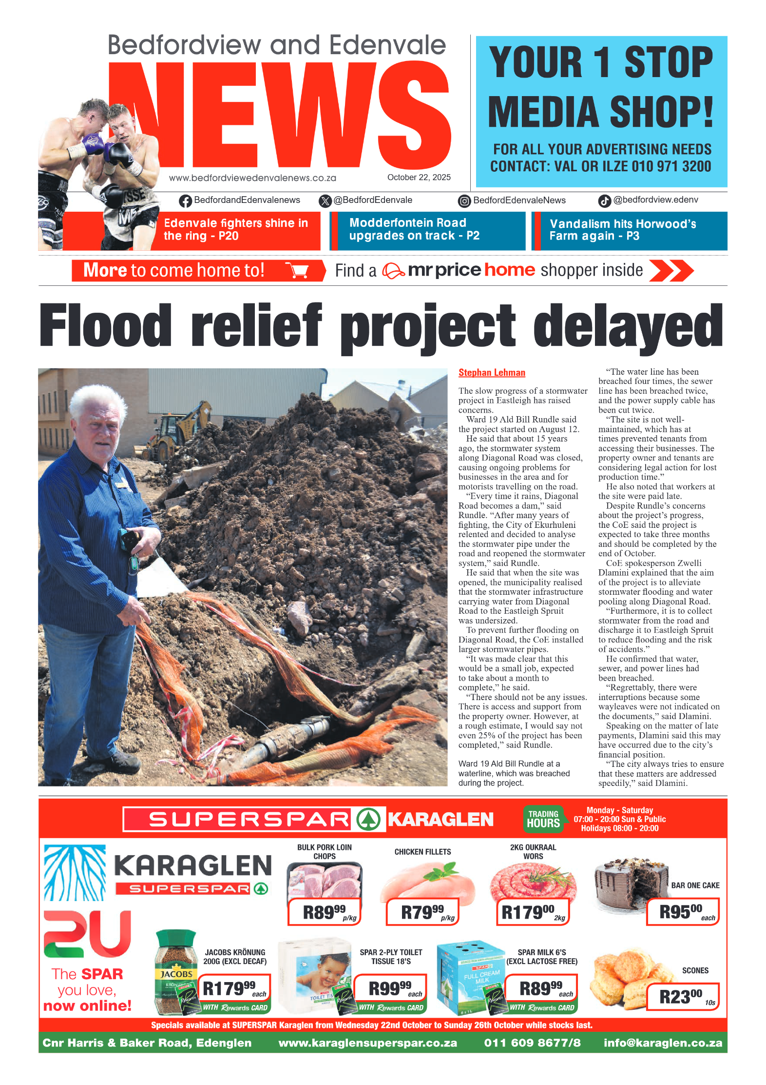 Bedfordview and Edenvale 22 October 2025 page 1