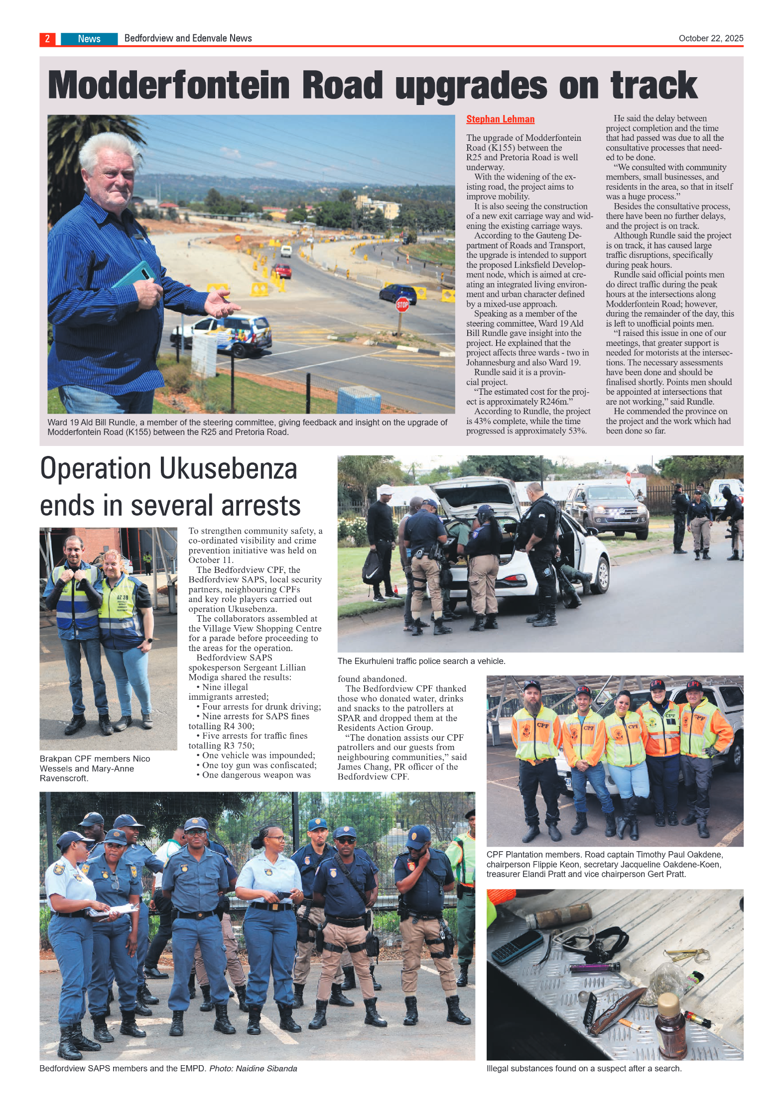 Bedfordview and Edenvale 22 October 2025 page 2