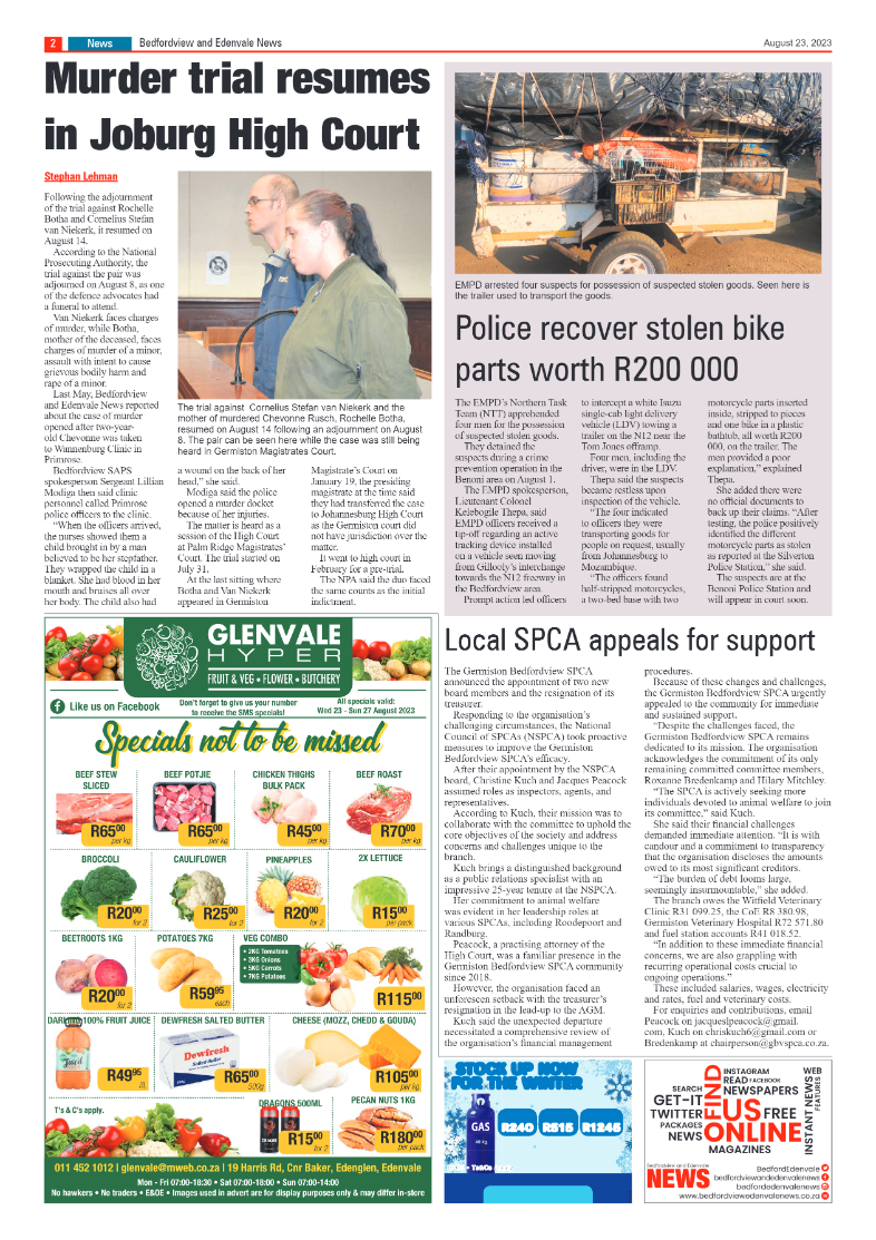 Bedfordview and Edenvale 23 August 2023 page 2