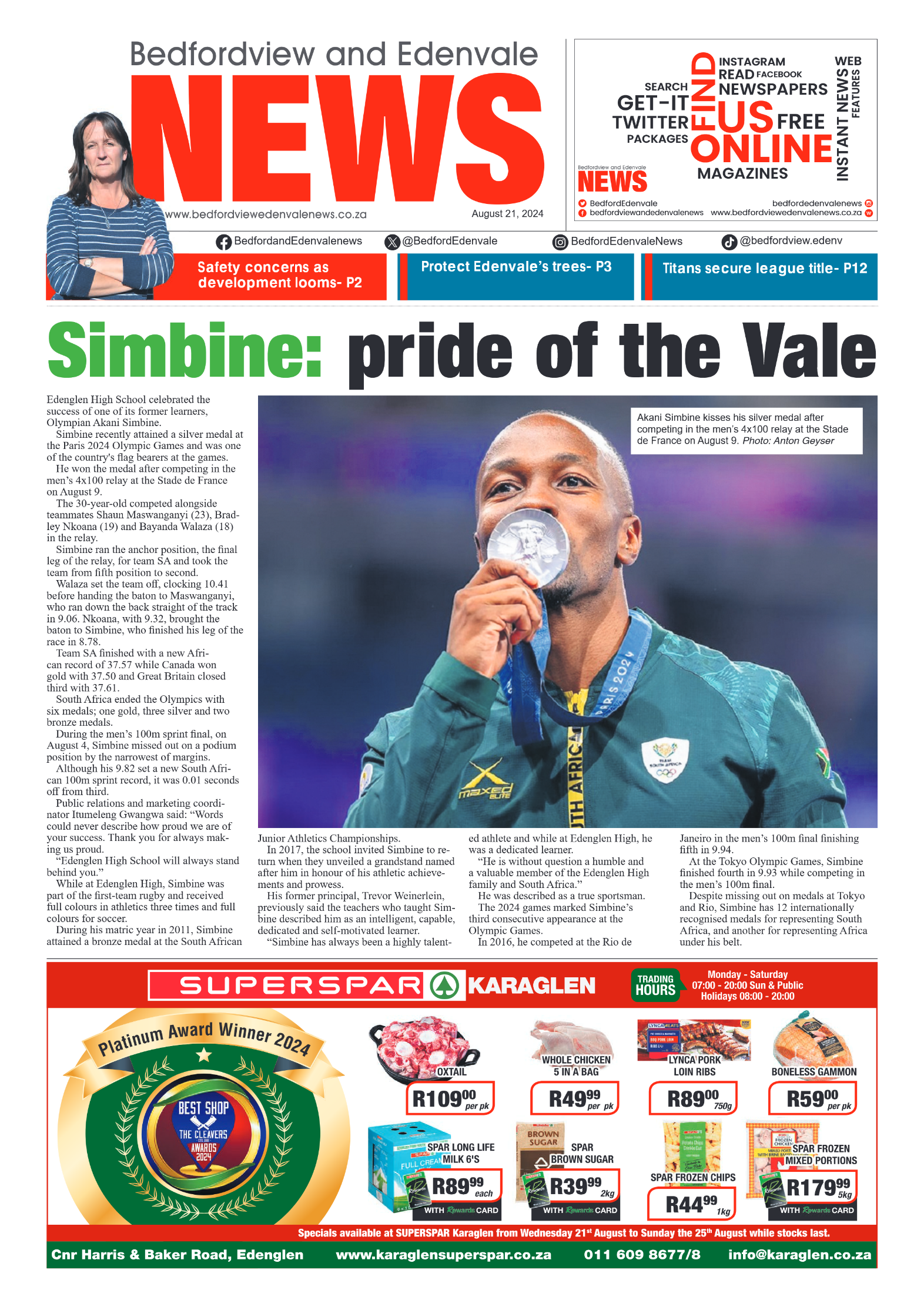 Bedfordview and Edenvale 23 August 2024 page 1
