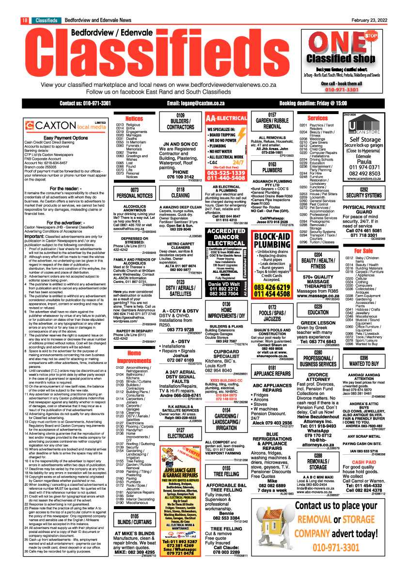 Bedfordview and Edenvale 23 February 2022 page 18