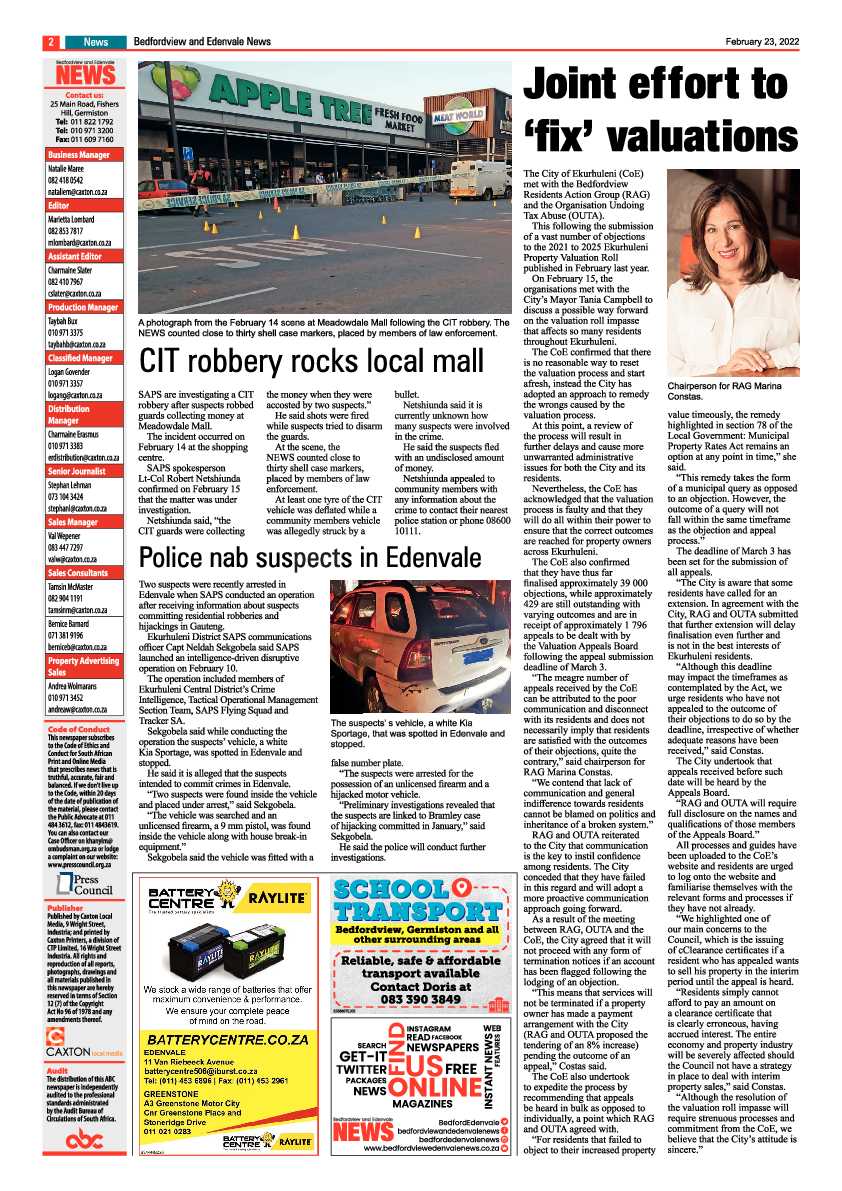 Bedfordview and Edenvale 23 February 2022 page 2