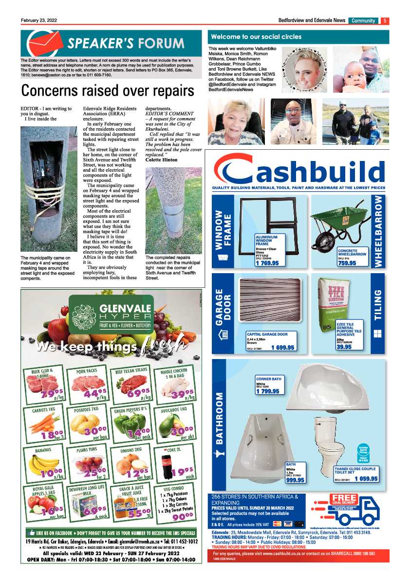 Bedfordview and Edenvale 23 February 2022 page 5