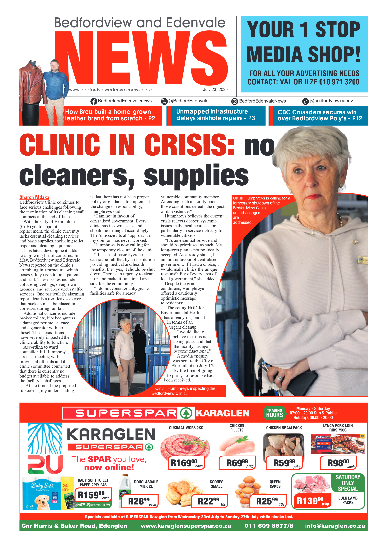 Bedfordview and Edenvale 23 July 2025 page 1