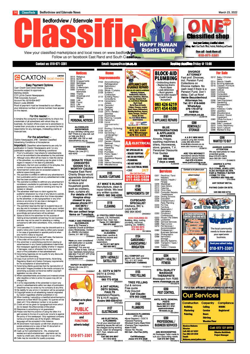 Bedfordview and Edenvale 23 March 2022 page 14