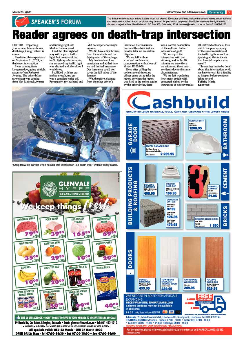 Bedfordview and Edenvale 23 March 2022 page 5