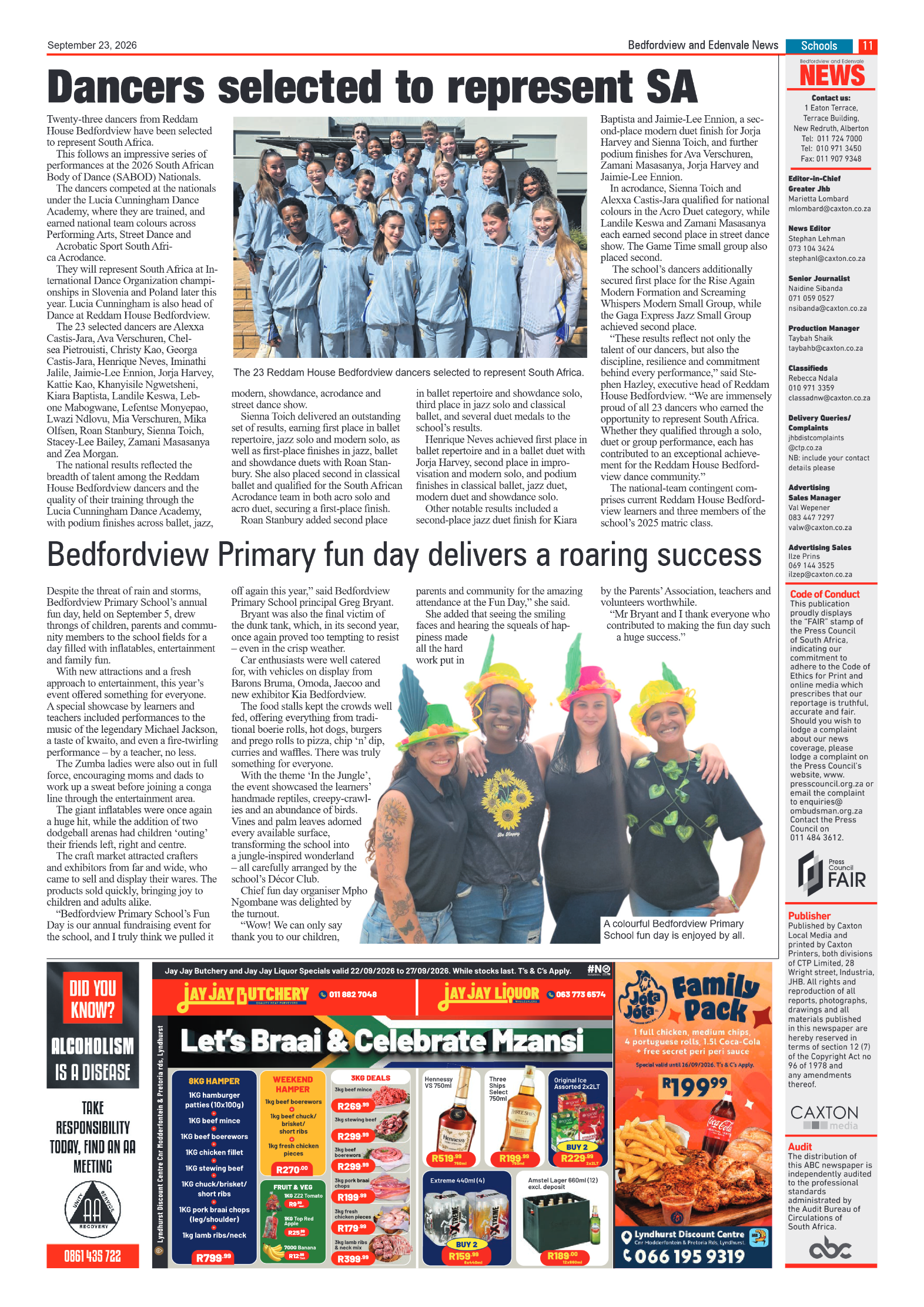 Bedfordview and Edenvale 23 September 2026 page 19