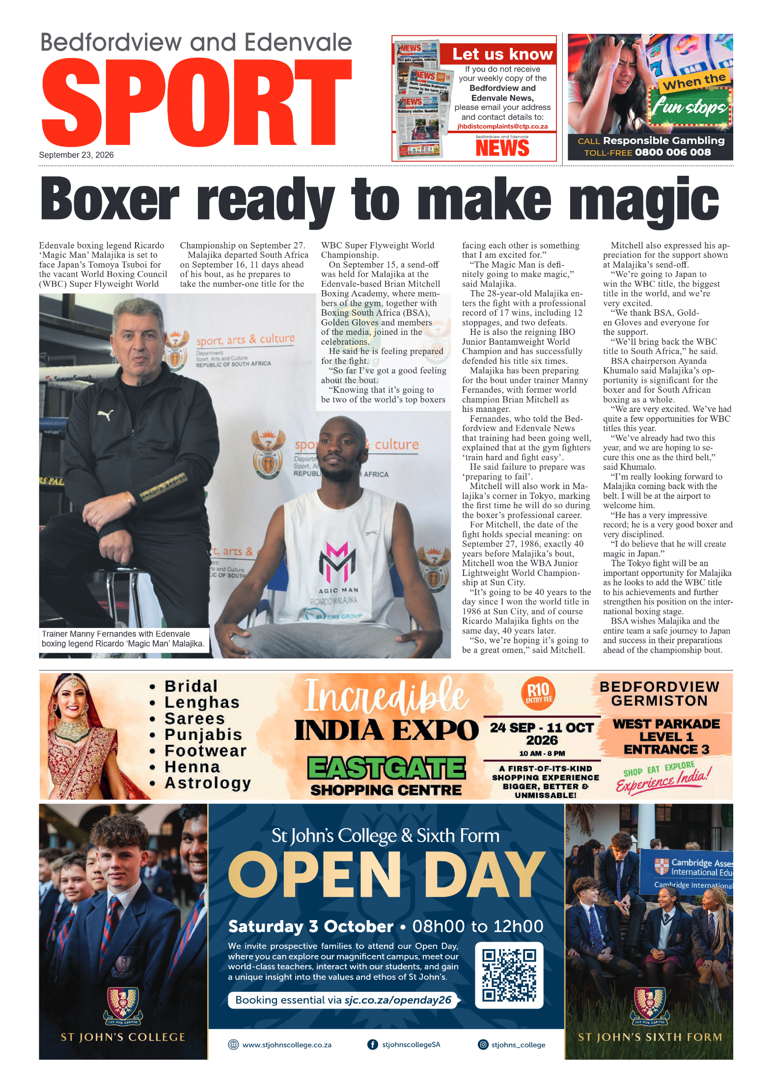 Bedfordview and Edenvale 23 September 2026 page 20