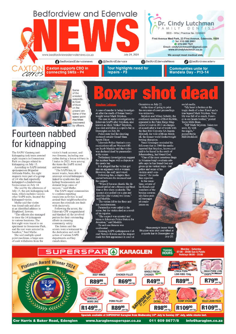 Bedfordview and Edenvale 24 July 2024 page 1
