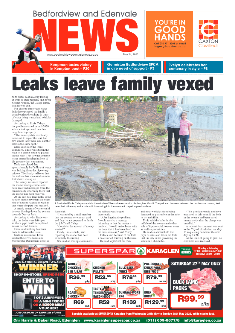 Bedfordview and Edenvale 24 May 2023 page 1
