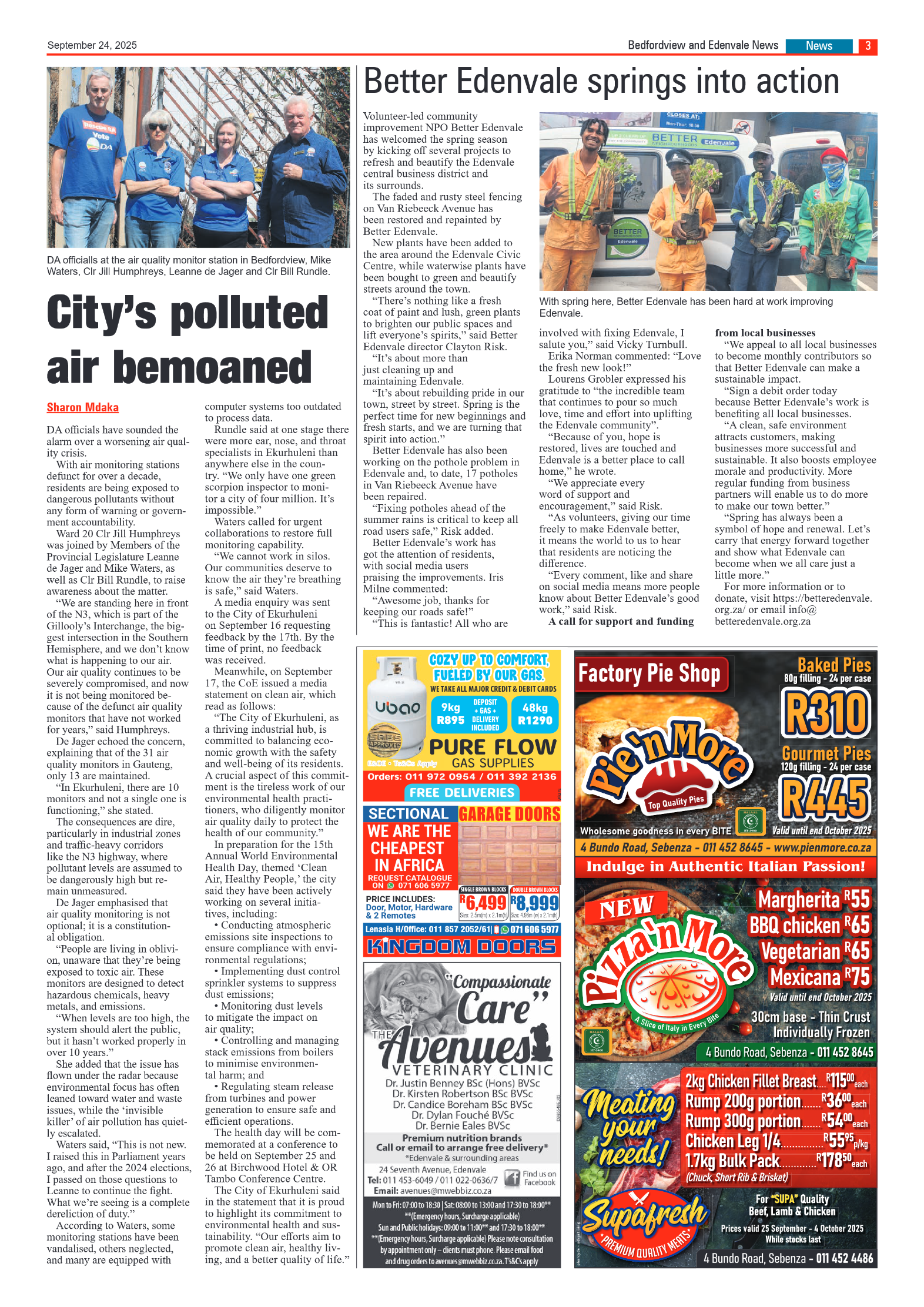 Bedfordview and Edenvale 24 September 2025 page 3