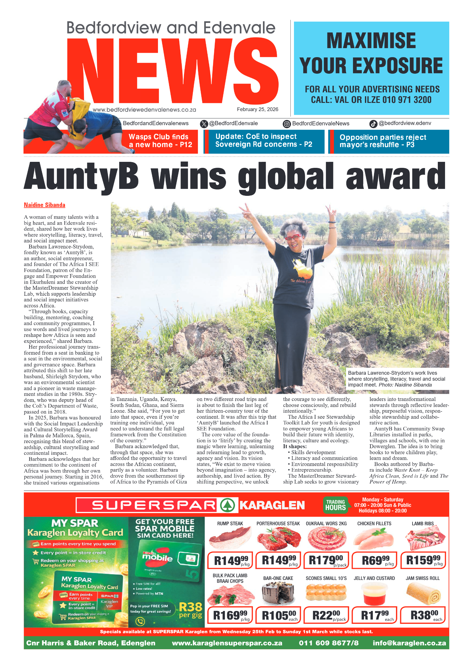 Bedfordview and Edenvale 25 February 2026 page 1