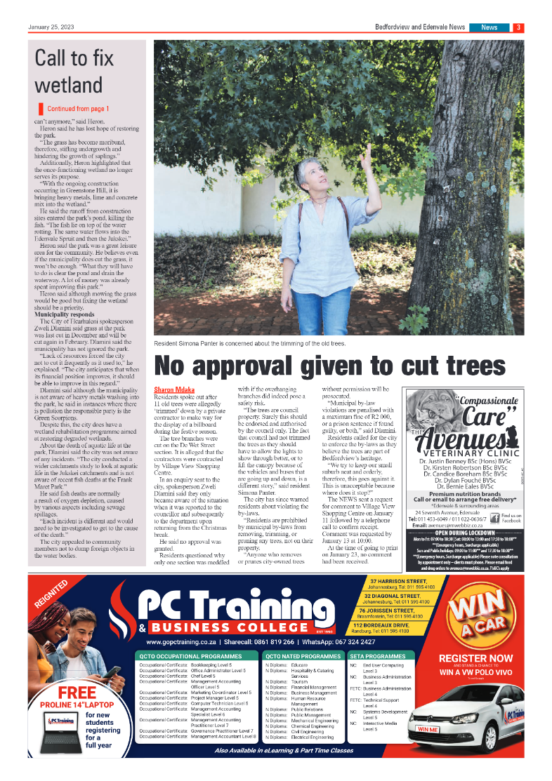 Bedfordview and Edenvale 25 Janaury 2023 page 3