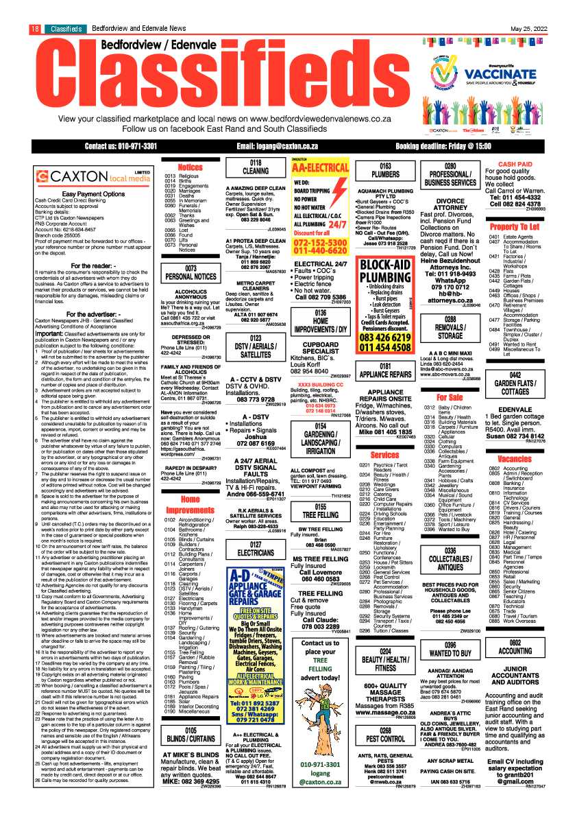 Bedfordview and Edenvale 25 May 2022 page 18