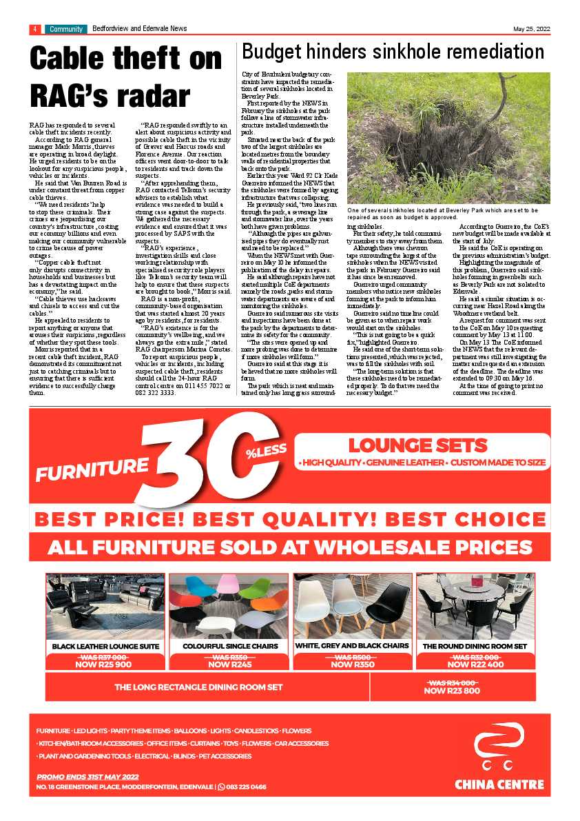 Bedfordview and Edenvale 25 May 2022 page 4