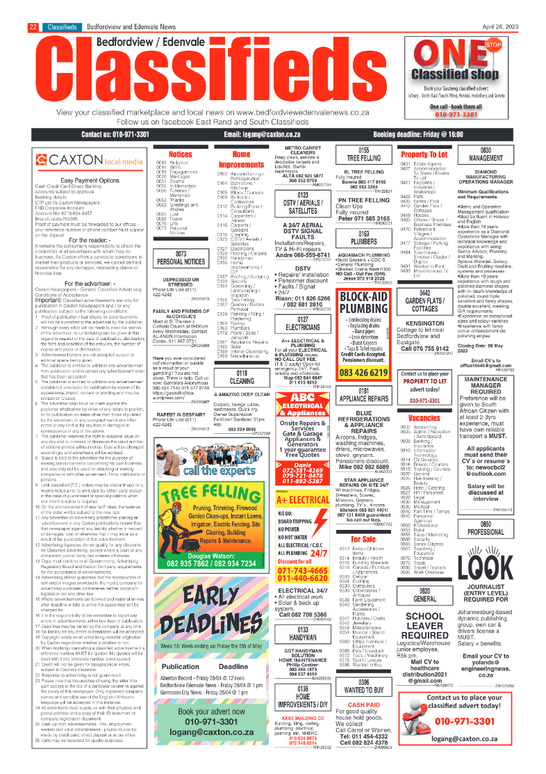 Bedfordview and Edenvale 26 April 2023 page 22