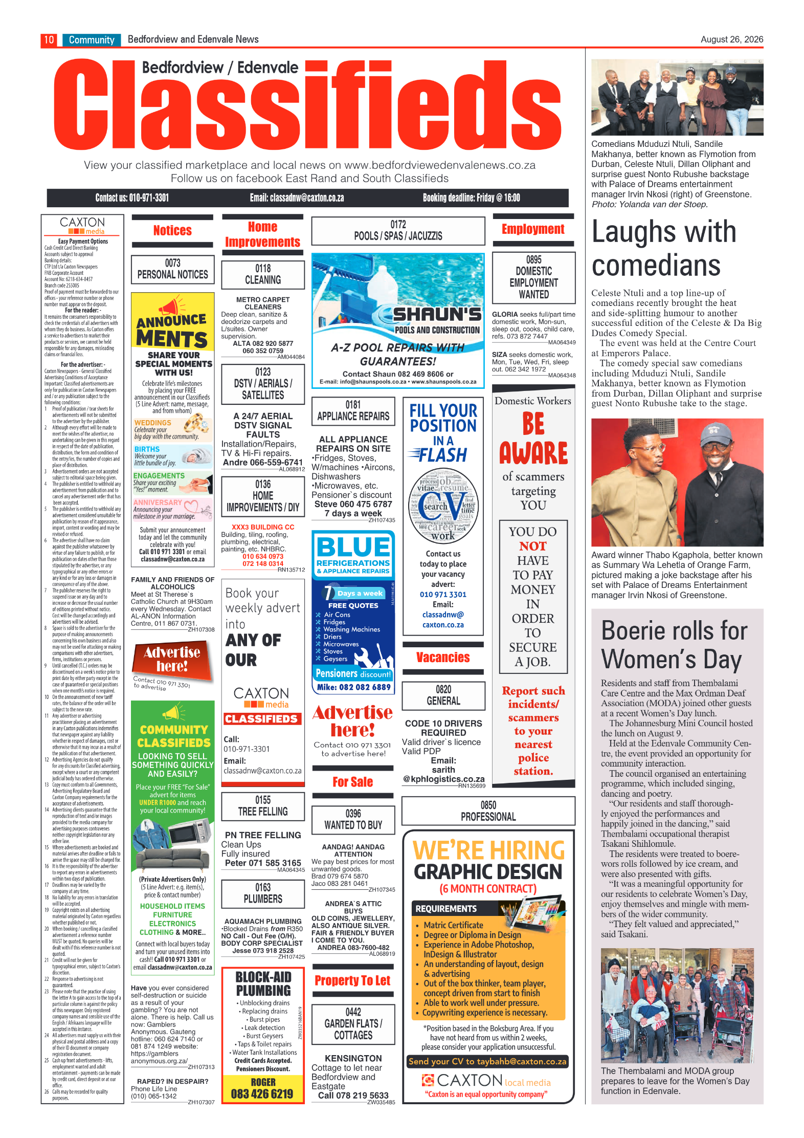 Bedfordview and Edenvale 26 August 2026 page 10