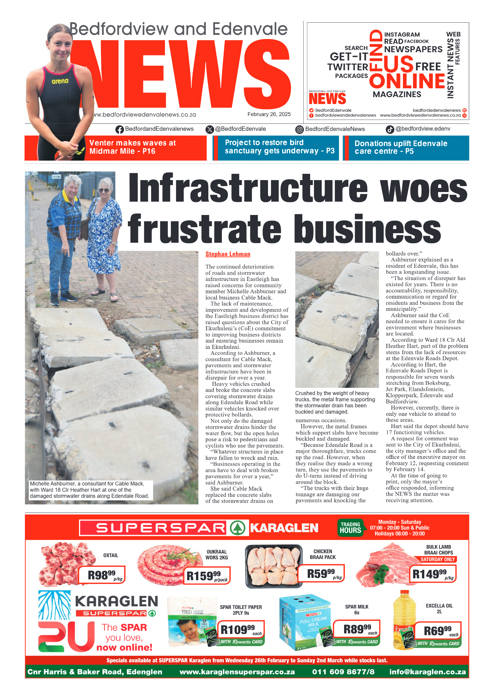 Bedfordview and Edenvale 26 February 2025 page 1